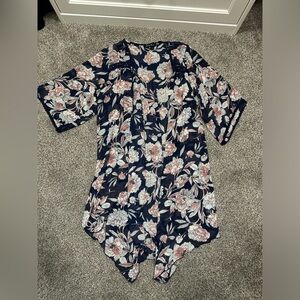 Emory Park - floral kimono